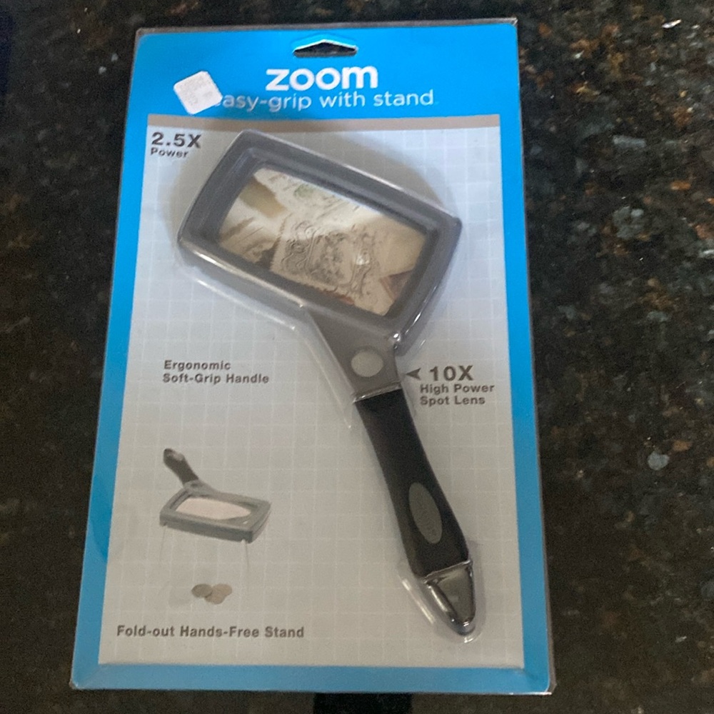 NIP Zoom 2.5X Power Magnifying Glass